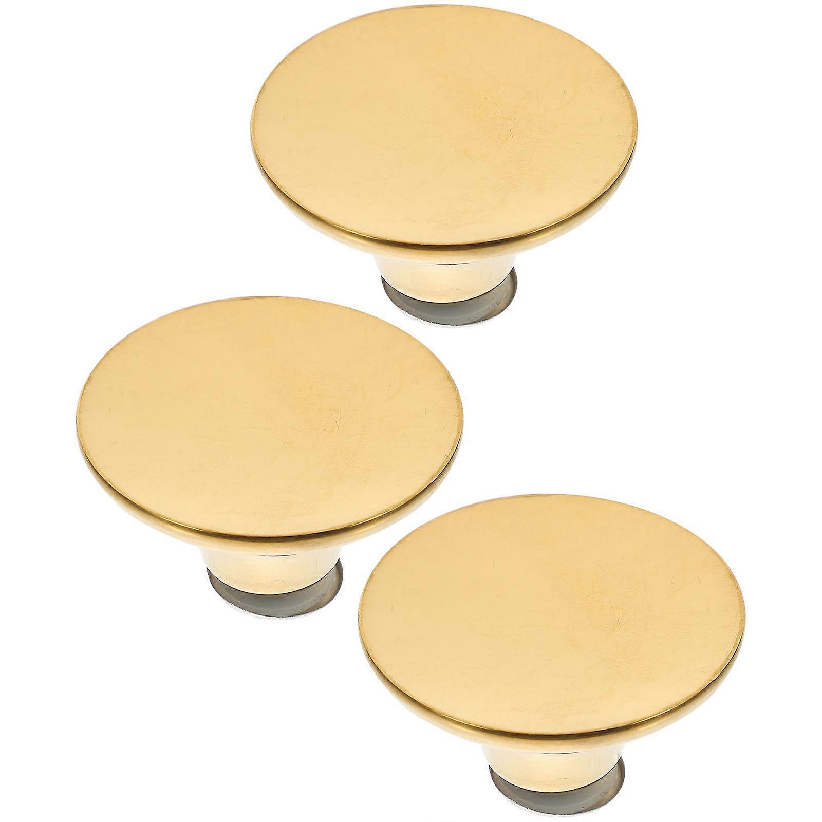 3Pcs Pot Lid Knobs Stainless Steel Pot Lid Handles Decorative Pot Lid Knobs Replacements