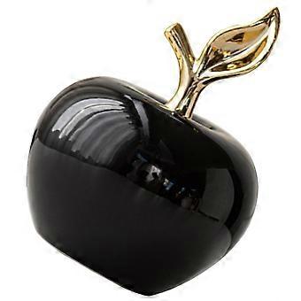 Apple Figurine Small Ceramic Apple Statue Lifelike Apple Ornament Party Decoration