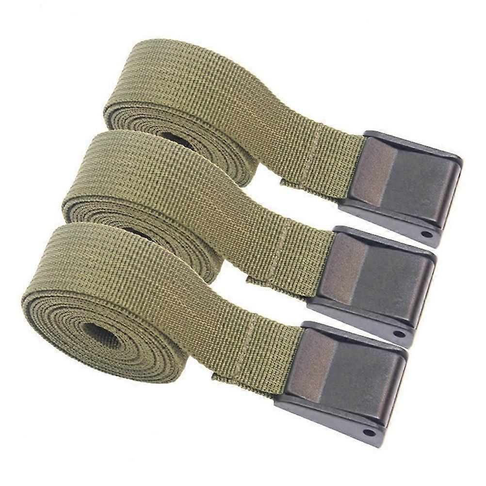 3pcs Tie Down Straps Practical Cargo Tie Straps Durable Camping Tie Straps