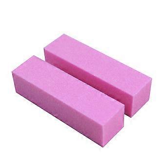 Lima y pulidor de uñas profesional de doble cara para uñas suaves, herramienta lavable para manicura y pedicura.