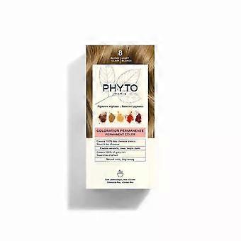Phyto hårfarve fra Phytocolor 8 lys blond 180 g
