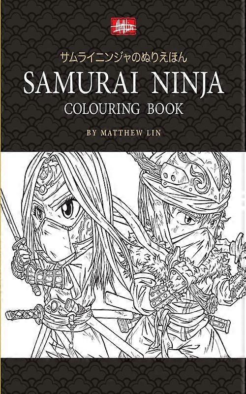 Samurai Ninja Colouring Book