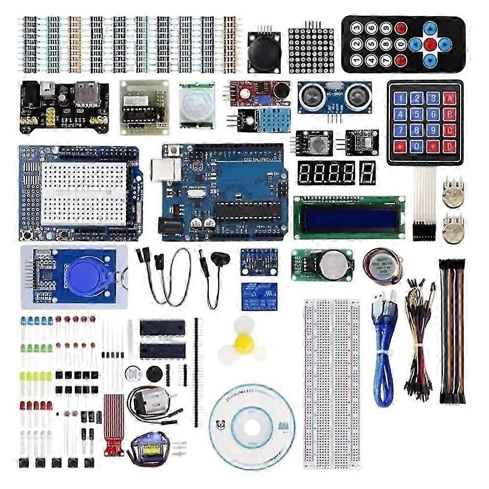 RFID Development Board Kit Maker Kit for UNO R3 Super Development Board Beginner'S Basic Version EU PLUG