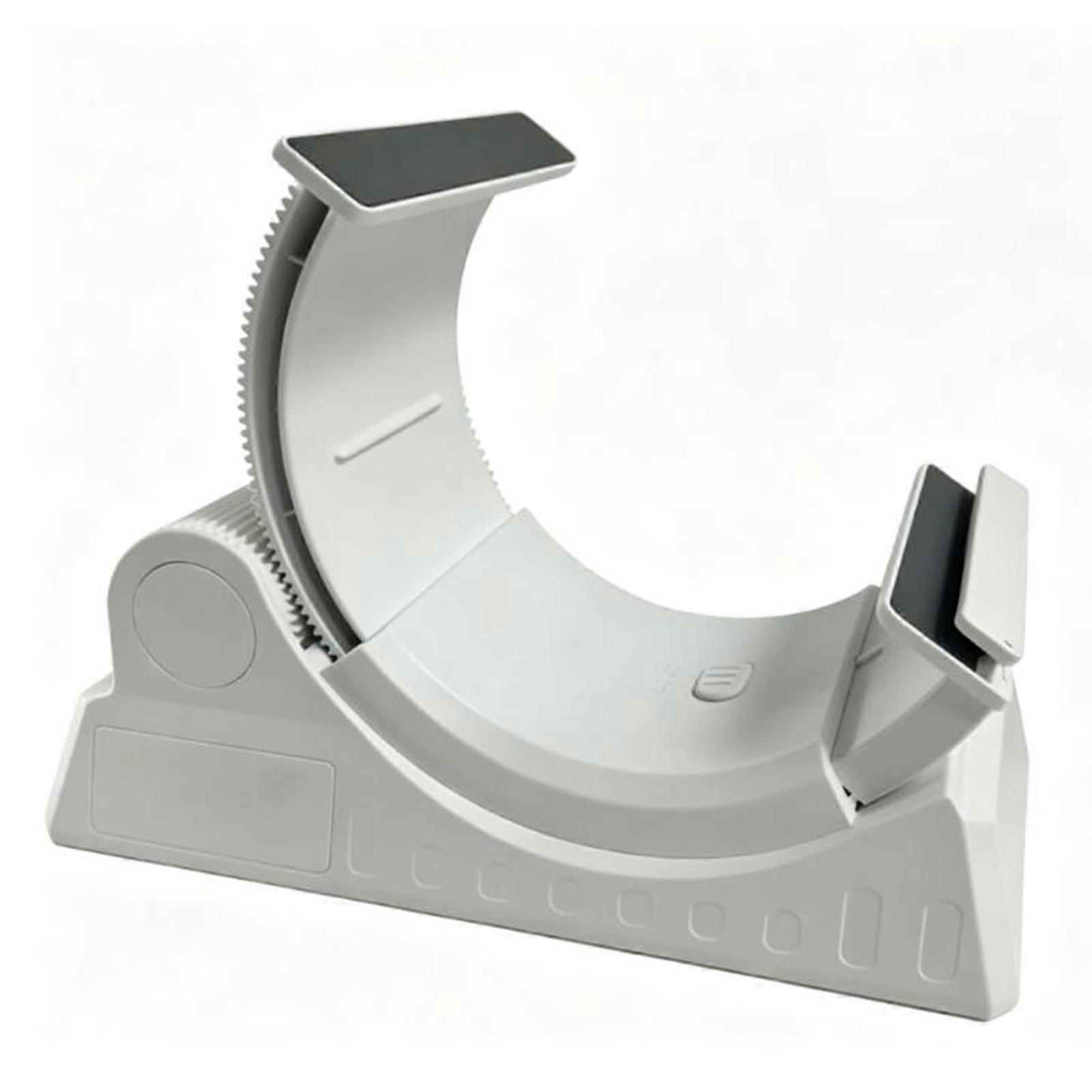Desktop Laptop Stand with Variable Height, Multiple Screen Positions, ABS Construction, and Open-Bottom Support Design  White