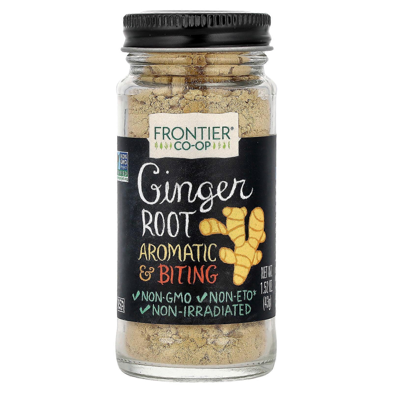 4 x Frontier Co-op, Ginger Root, 1.52 oz (43 g)