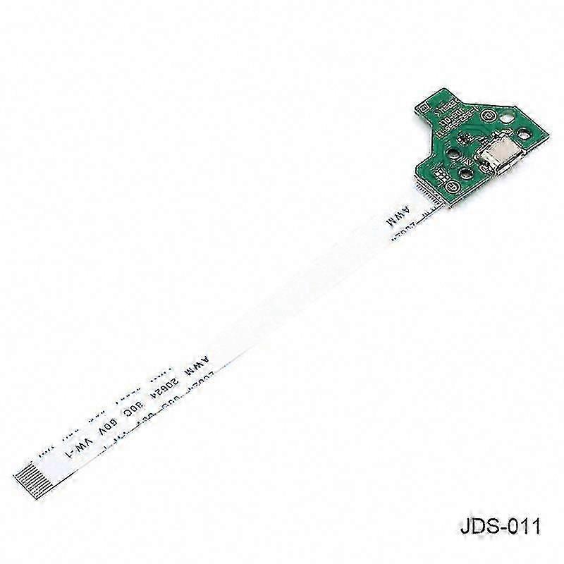 12-Pin Charging Socket Board Flex Cable Ribbon for PS4 Gamepad Controller Replacement