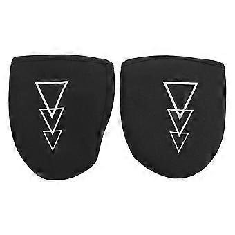 Thermal Warm Overshoes Half Shoe Covers for Outdoor 3Pairs Black Bike Cover