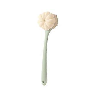 Long Handle Back Scrubber Bath Brush - Shower Care Nylon Mesh Synthetic Bristle