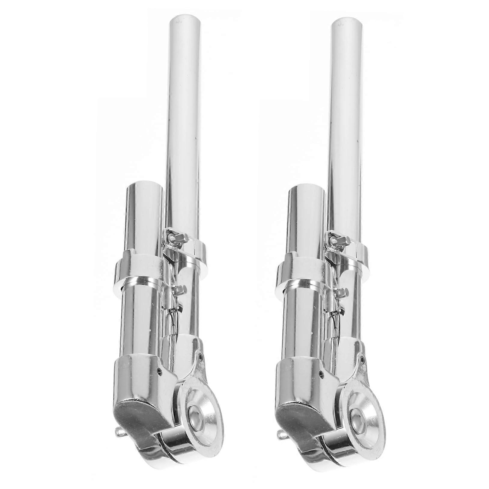 Pair Drum Mount Bracket for Drum Kit, Adjustable Holder with Secure Mounting and Durable Support