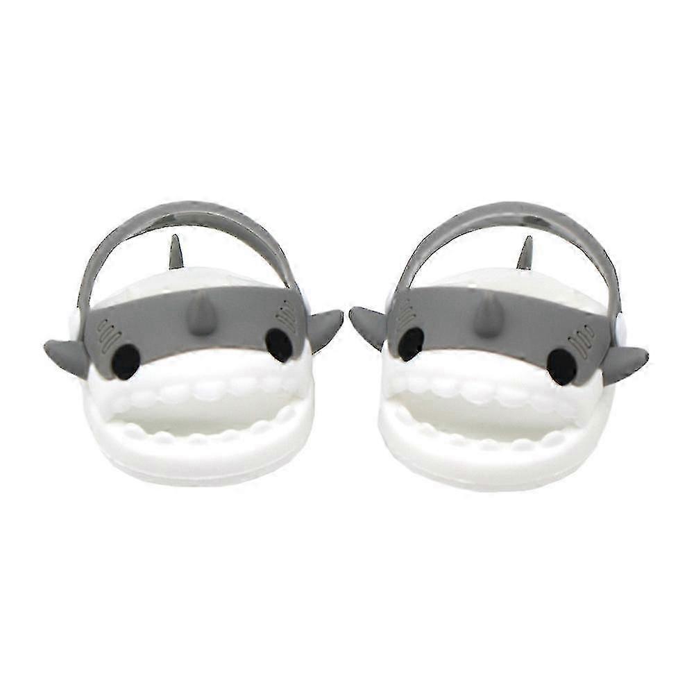 8in Plush Doll Shark Slippers