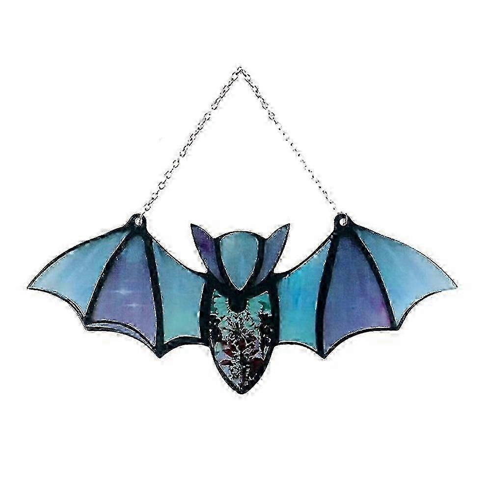 Bat-Themed Acrylic Window Art