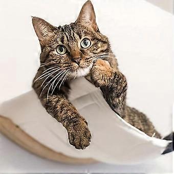 Cat Hammock Wall Mounted Cat Shelf Cat Wall Shelves and Perches Modern Cat Bed & Furniture for Large Cats or Kitty