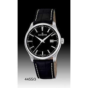 Candino Classic Quartz Analog Men Watch with Cowskin Bracelet C4455/3