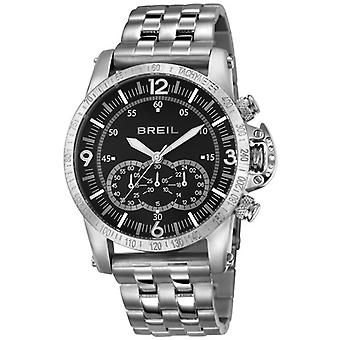 Breil Aviator kvarts analog man klocka med TW1143 rostfrittstål armband