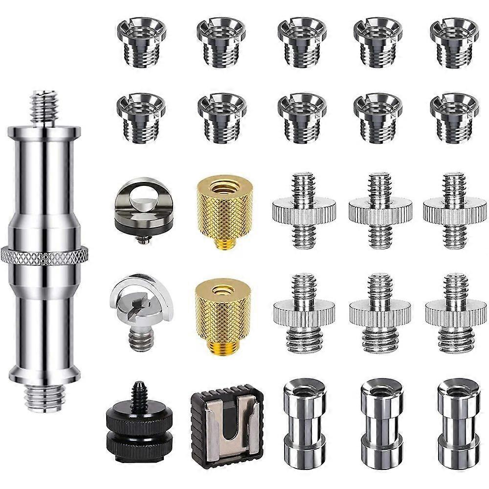 Aluminium Double-End Ball Head Adapter Universal Compatibility