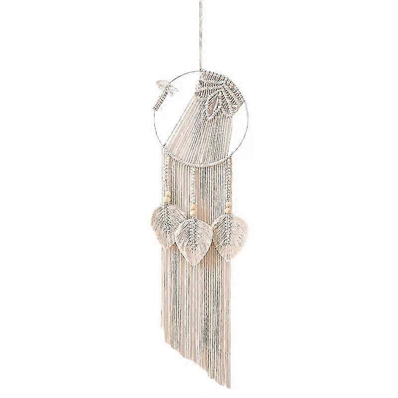 Elegant Geometric Macrame Tapestry Art