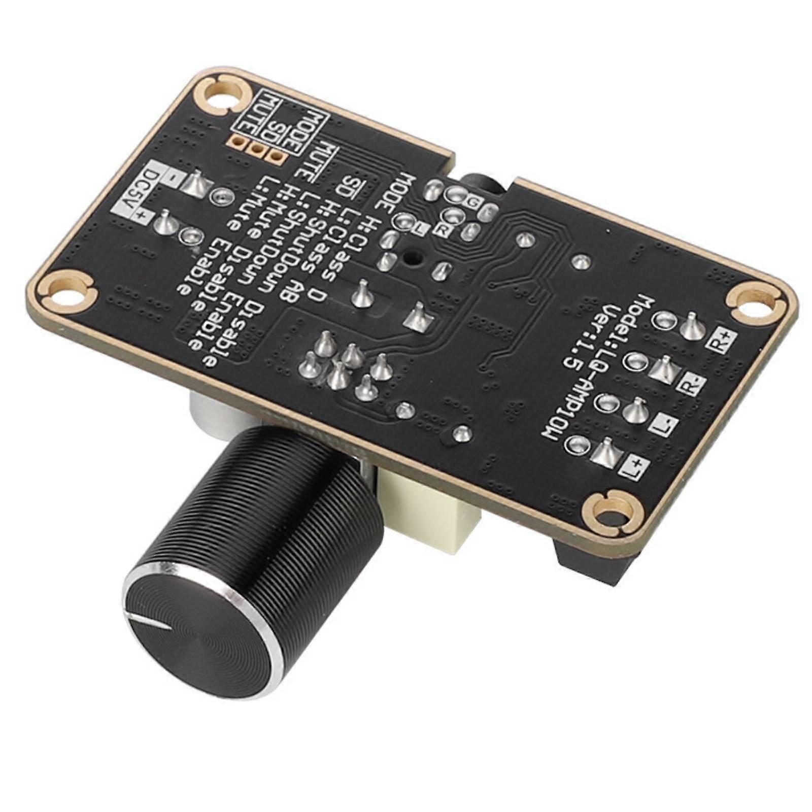 Stereo Power Amplifier Module Class D Digital Amplifier Board Mini for Hobbyists