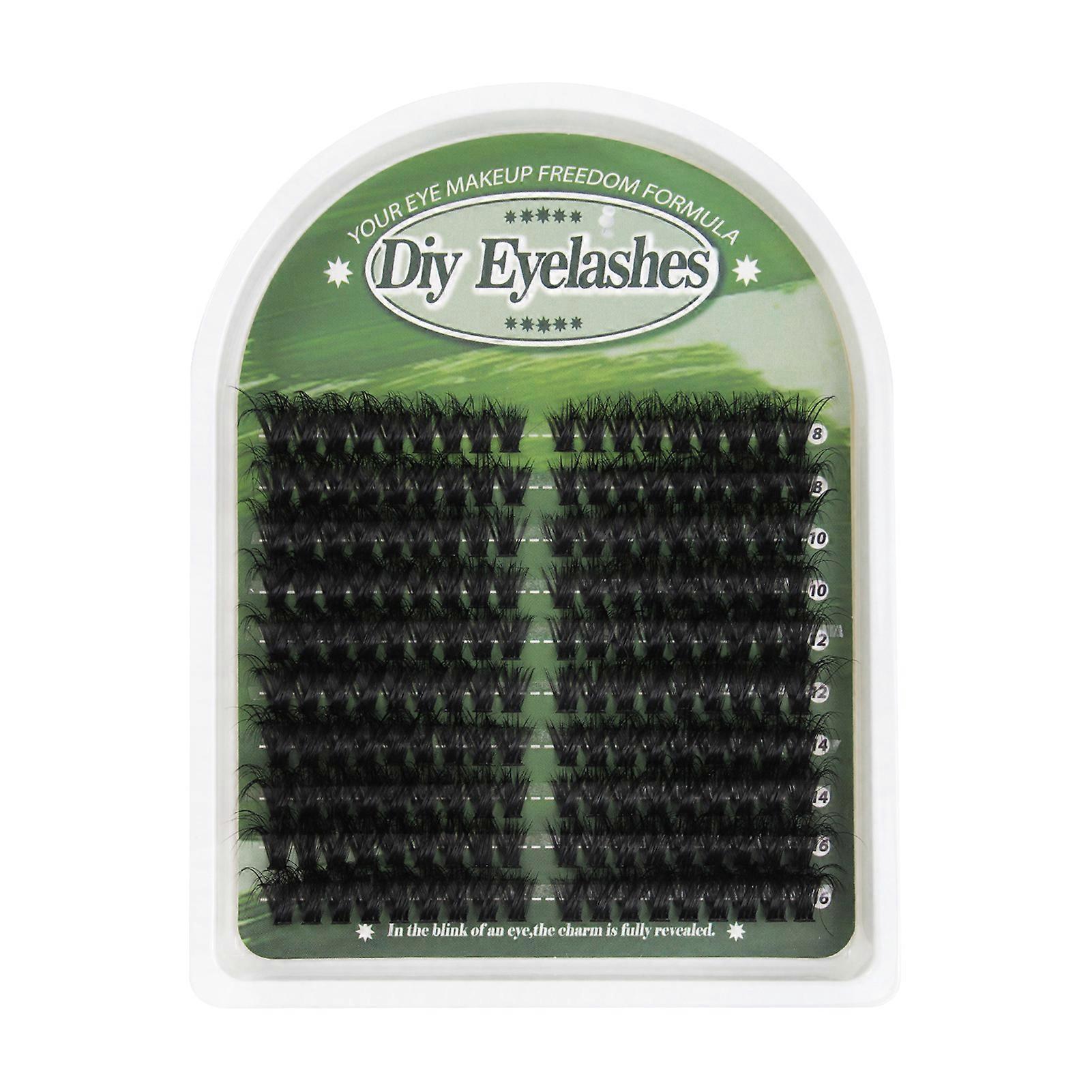 Fluffy D Curl Reusable Lash Clusters