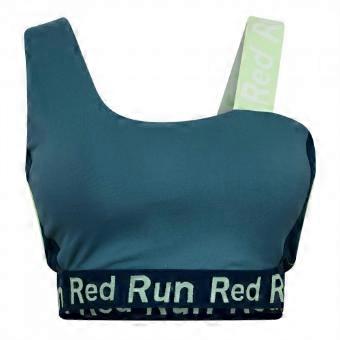 Red Run Womens/Ladies Skyline Colour Block Sports Bra