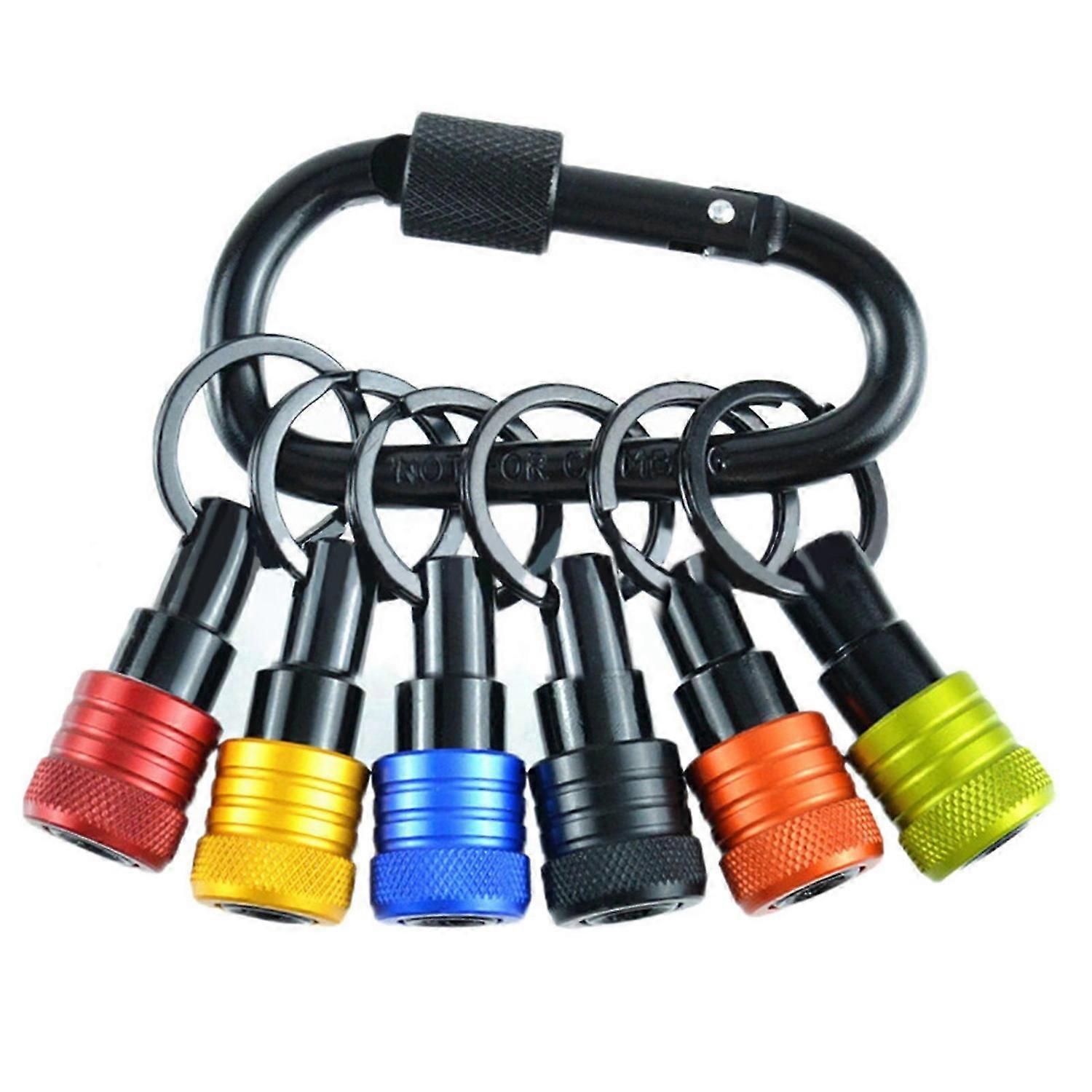 6pc Durable 1/4 Inch Hex Bit Holders