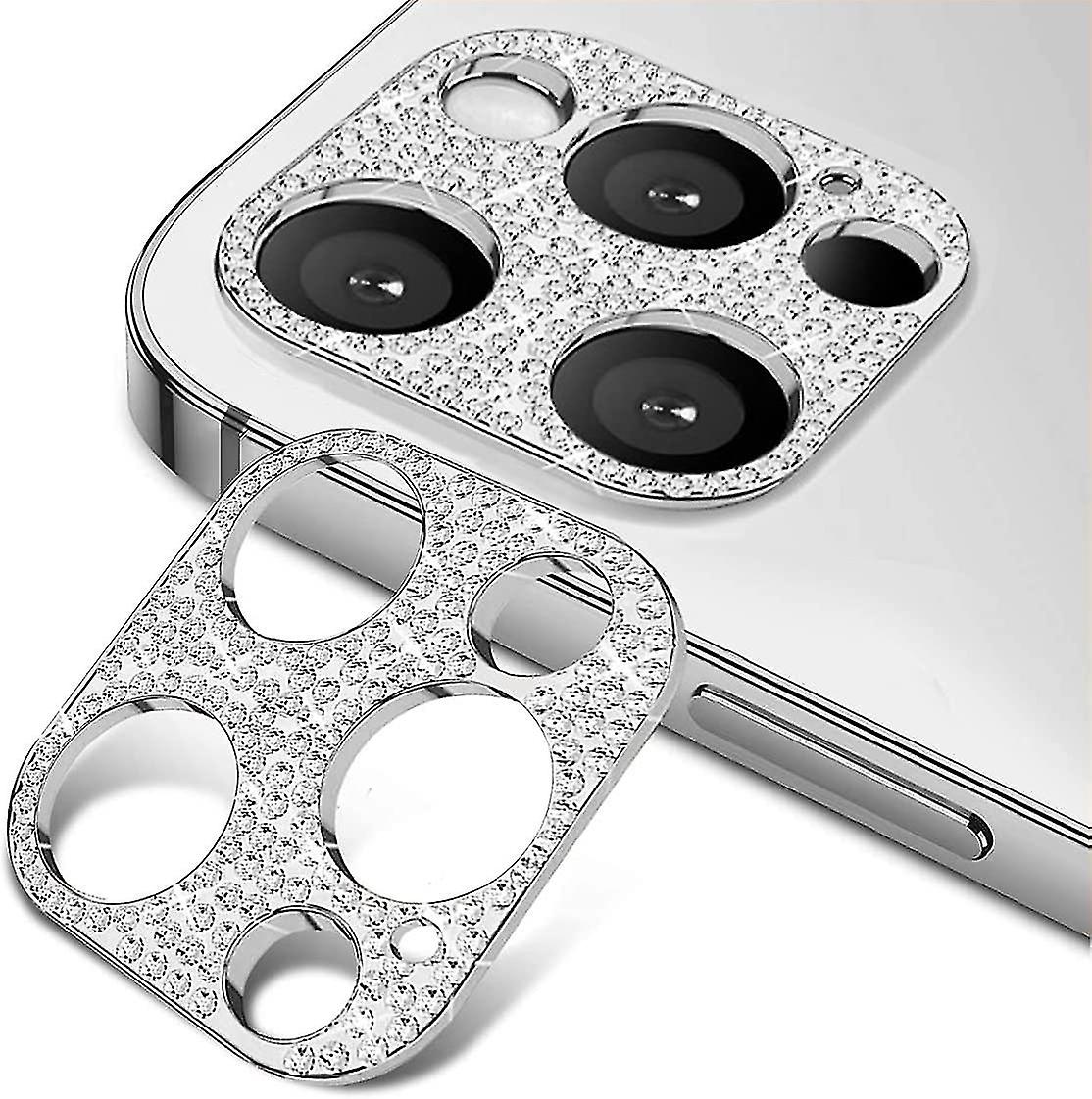 Diamond Glitter Camera Lens Cover Protector Compatible With Iphone 13 Pro/iphone 13 Pro Max