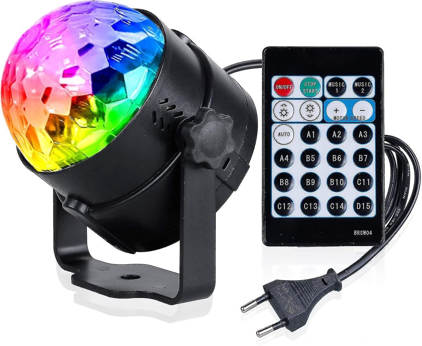 Disco Ball With 15 Leds Rgb Led Light Effects