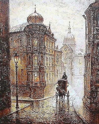 40X50cm No Frame SZHC1 1732 Venice City Painting By Numbers Pictures Kit Drawing Canvas H painted