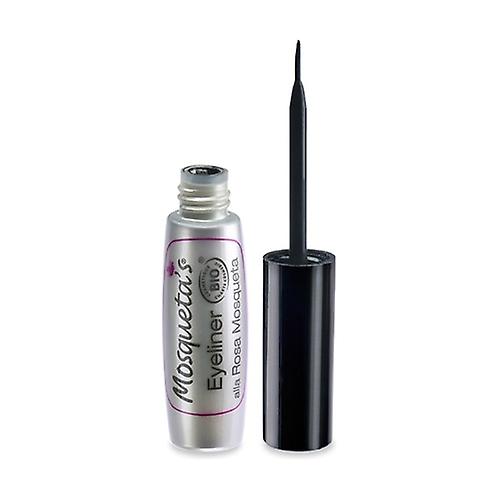 Black eyeliner with rosehip 5 ml (Black)
