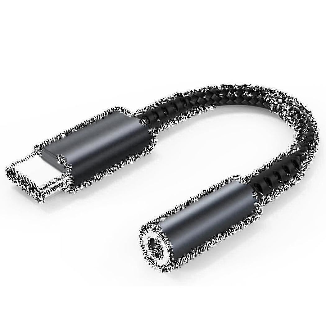 Type C To 3.5mm Digital Audio Adapter Cable Dac Decoder Chip Adapter Headphone Audio Adapter Cable