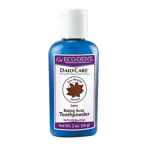Eco-Dent Daily Care Proch do zębów, anyż 2 uncje (opakowanie 1 szt.)