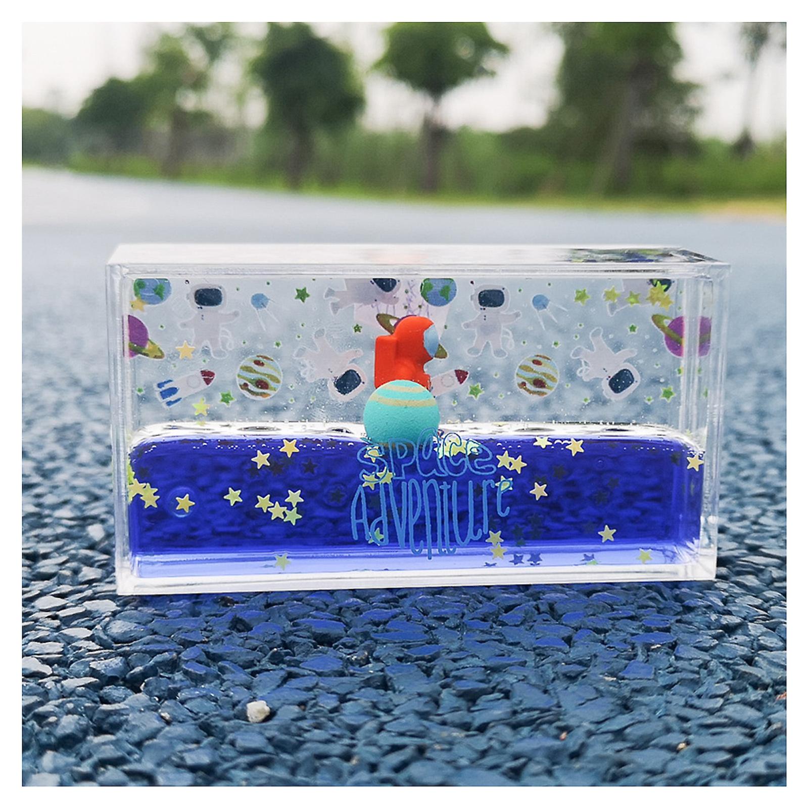 Liquid Astronauts Drift Bottle Decoration Desk Fluid Floating Decoration For Car Decoration Display Cases