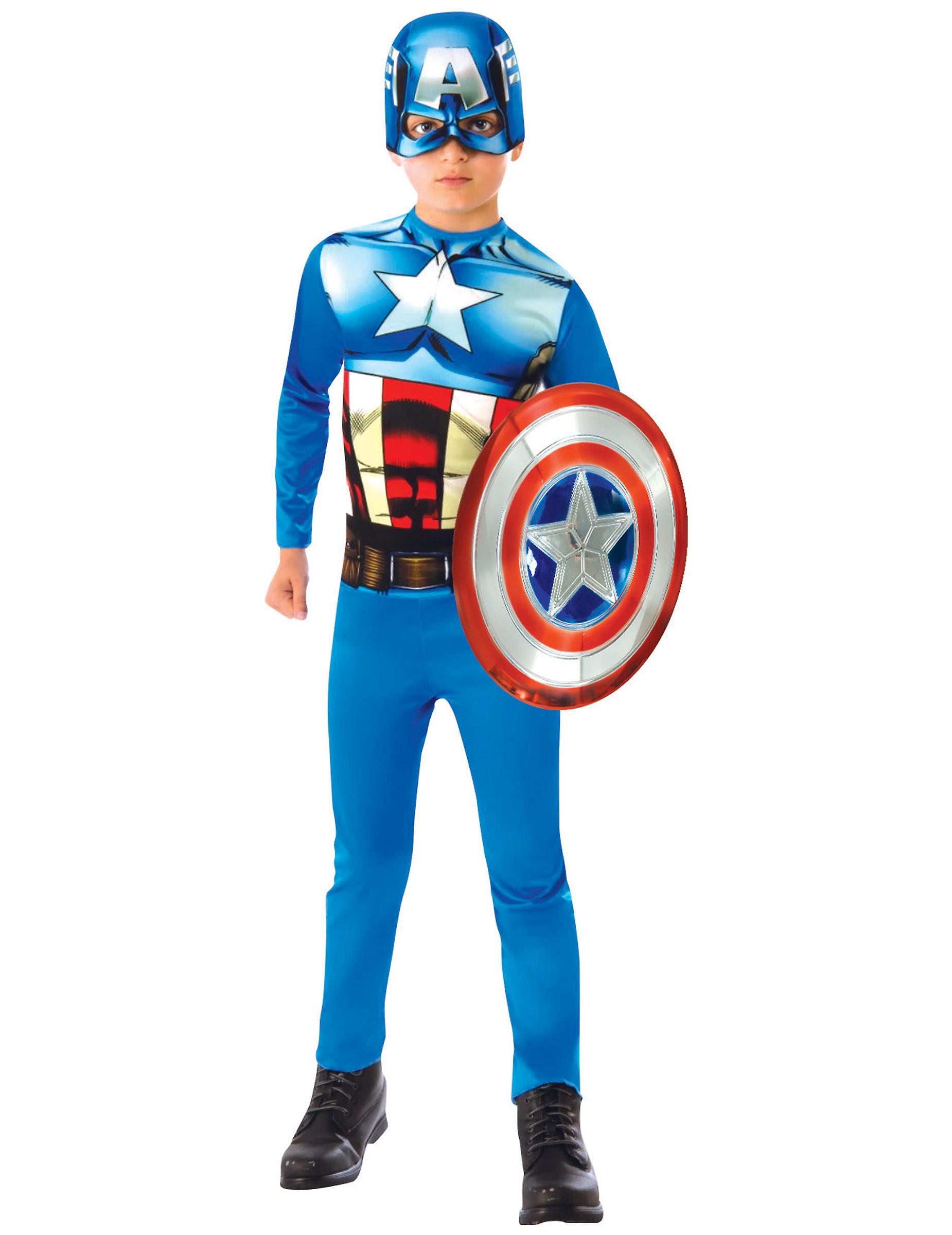 Classic Captain America box set with boy shield