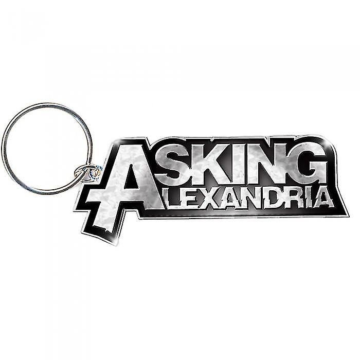 Asking Alexandria Logo Enamel Keyring