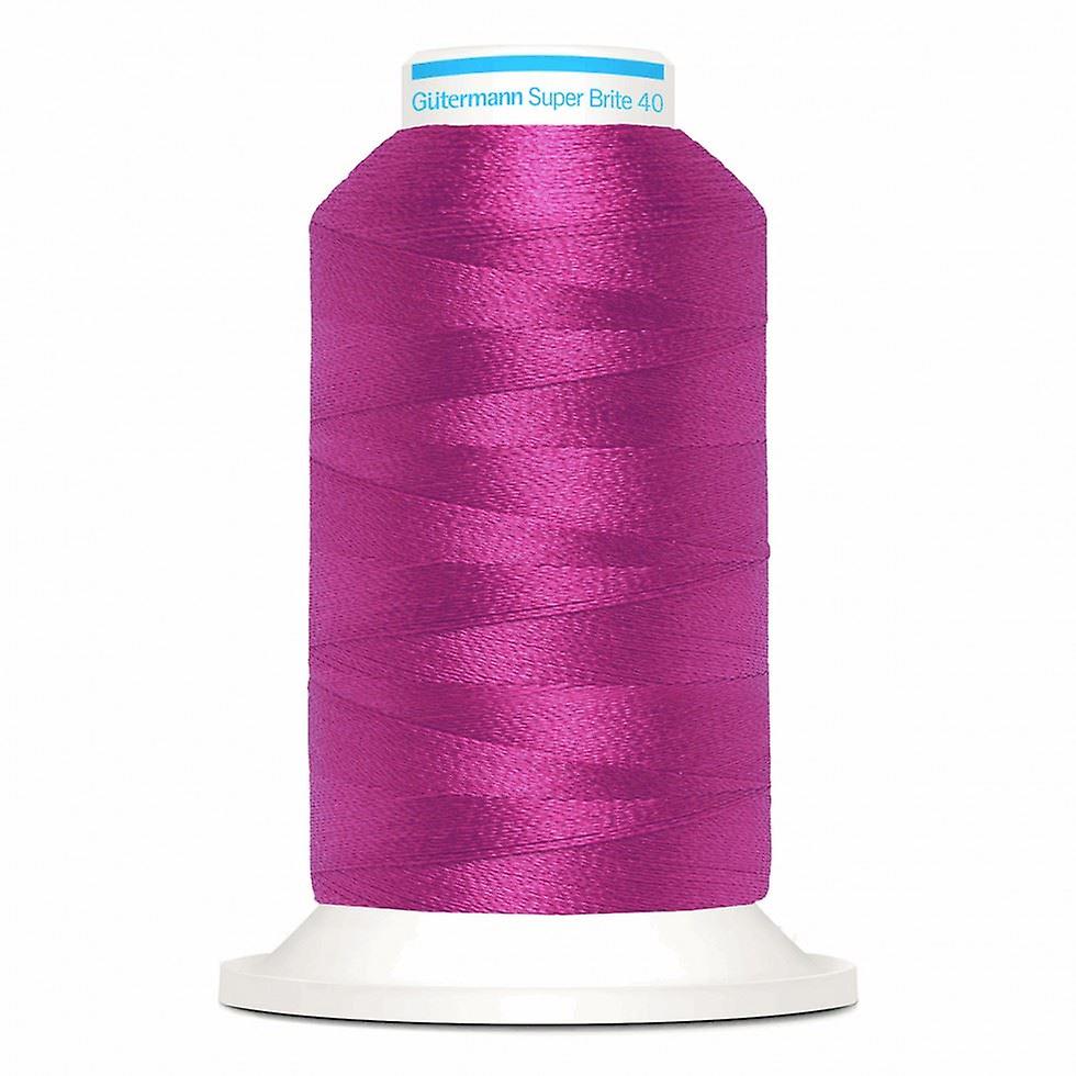 Gutermann Super Brite 涤纶 40 绣花线 1000m 5560 - 每个