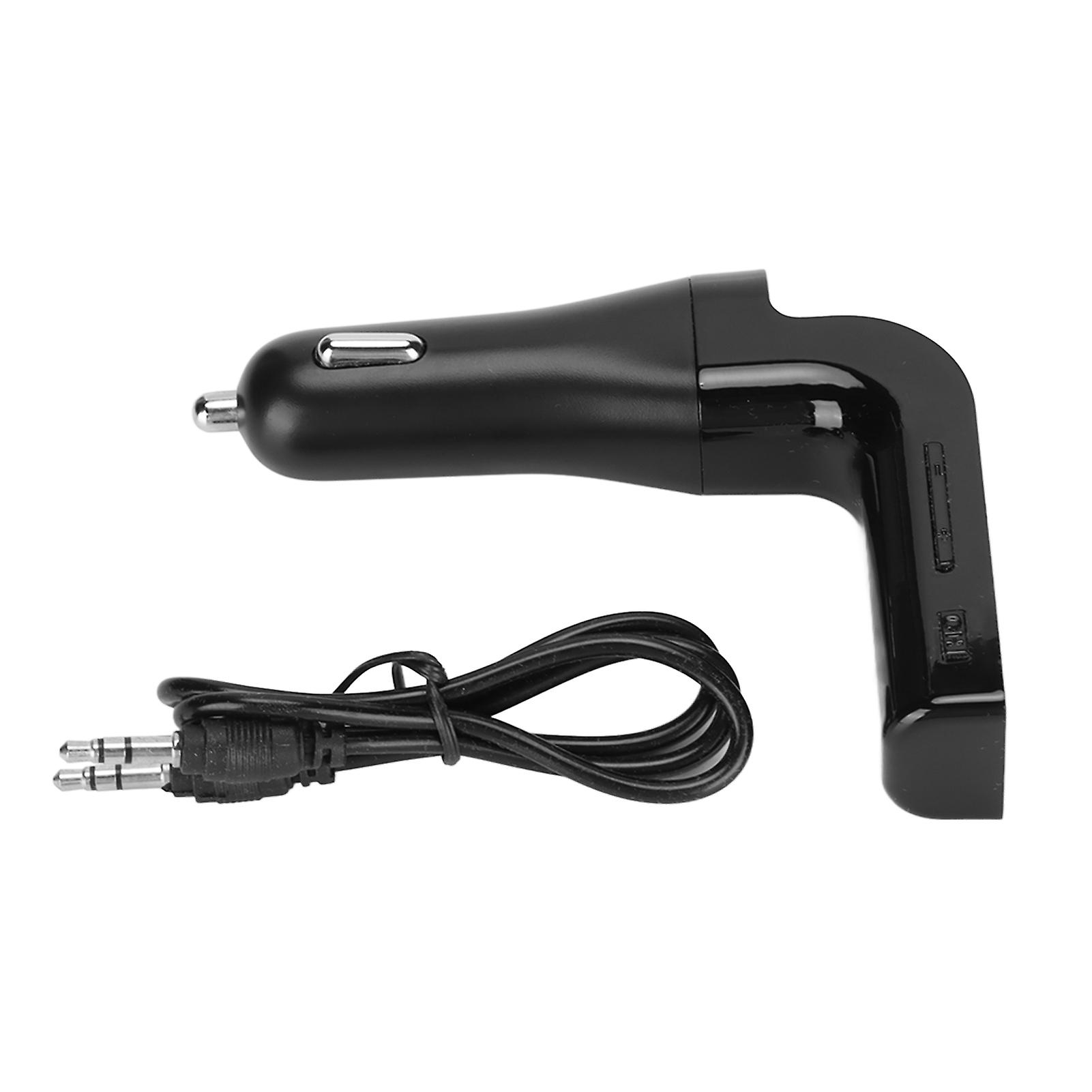 Car Bluetooth USB Charger Car Bluetooth Hands Free MP3 Player FM Cigarette Lighter