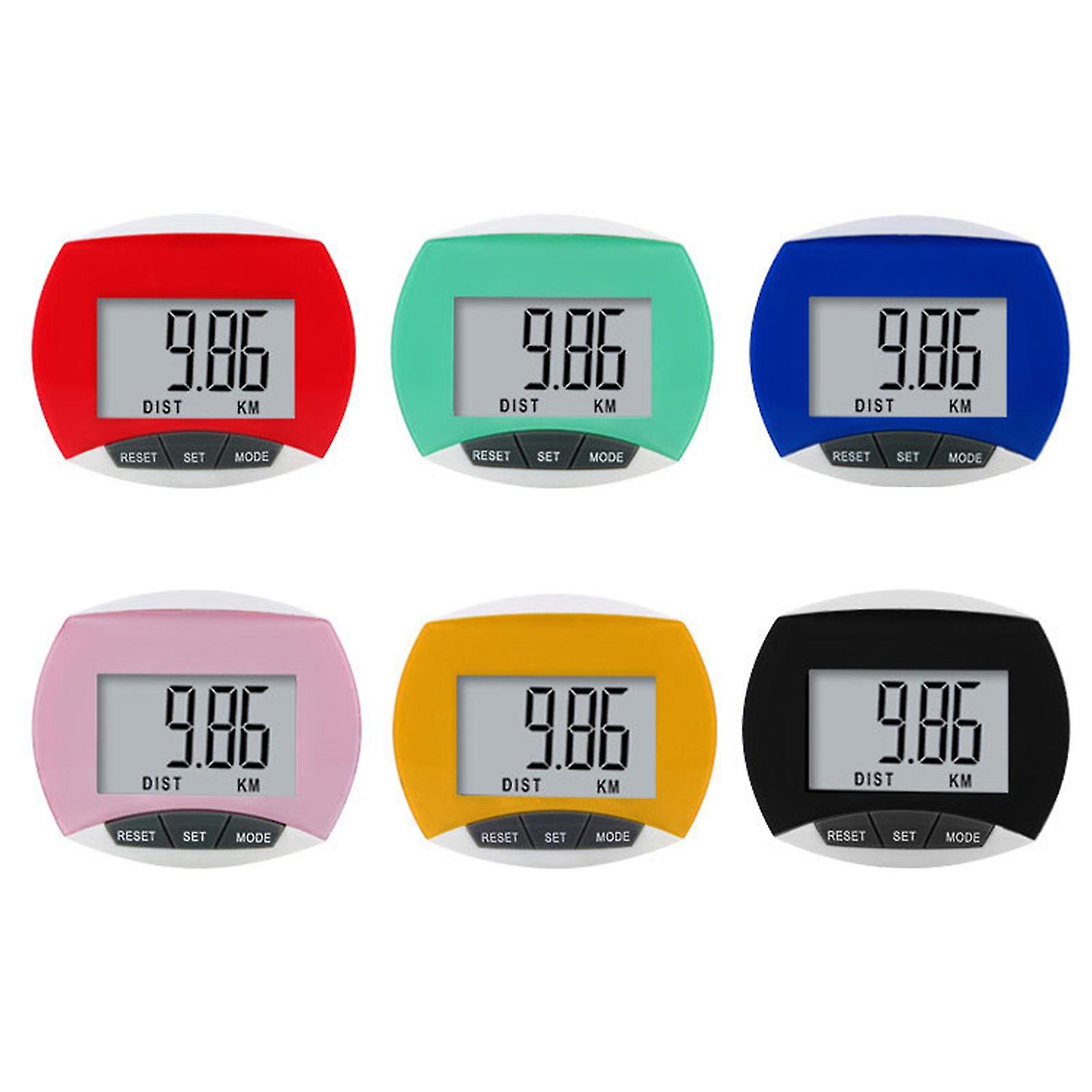 Running Pedometer High Clearly Sensitive Accurate Reading Clear Screen Count Steps Electronic Large Screen Pedometer Running Use