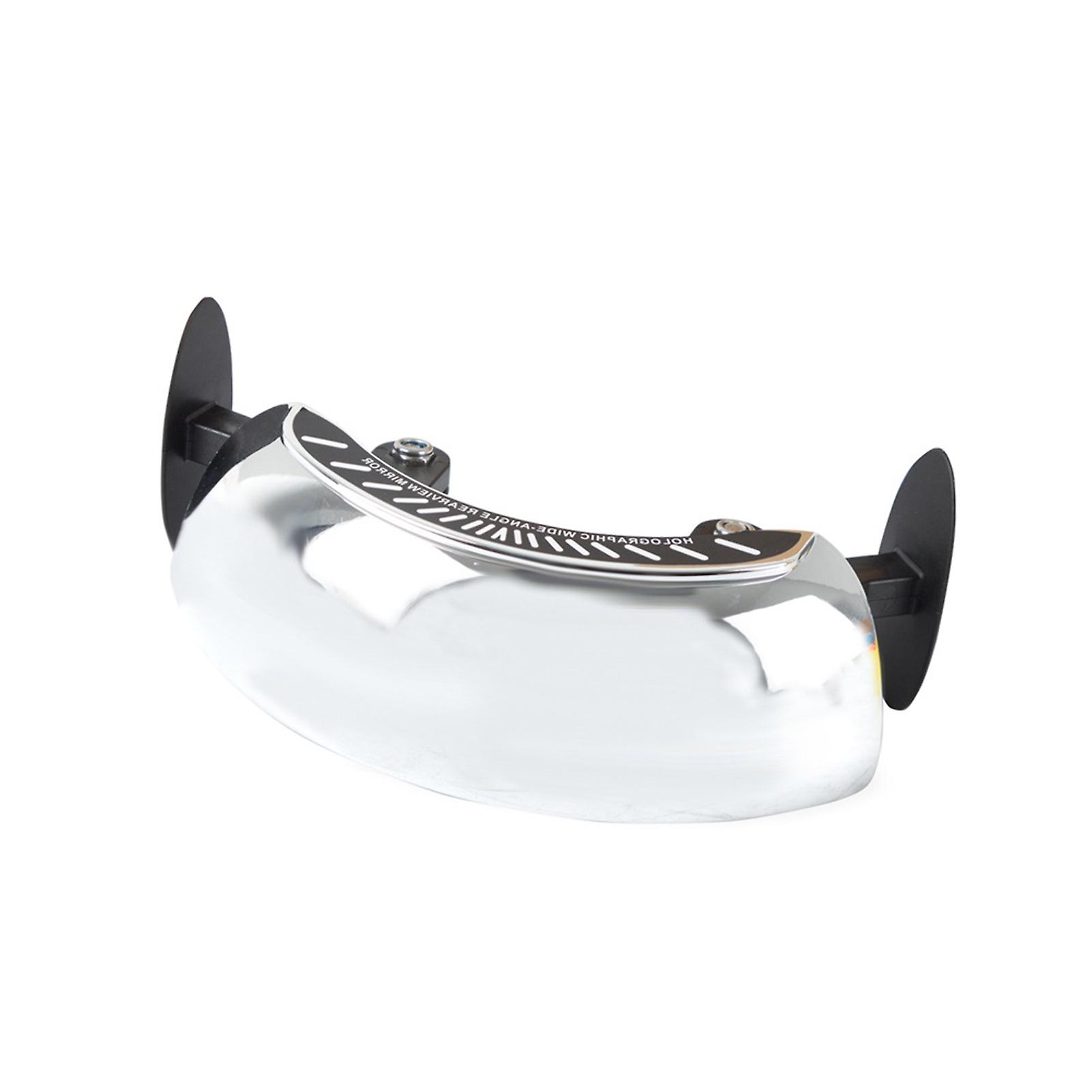 180° Motorcycle Safety Mirror Wide-angle Self-adhesive Half Rear Mirror Panoramic Rearview Mirror