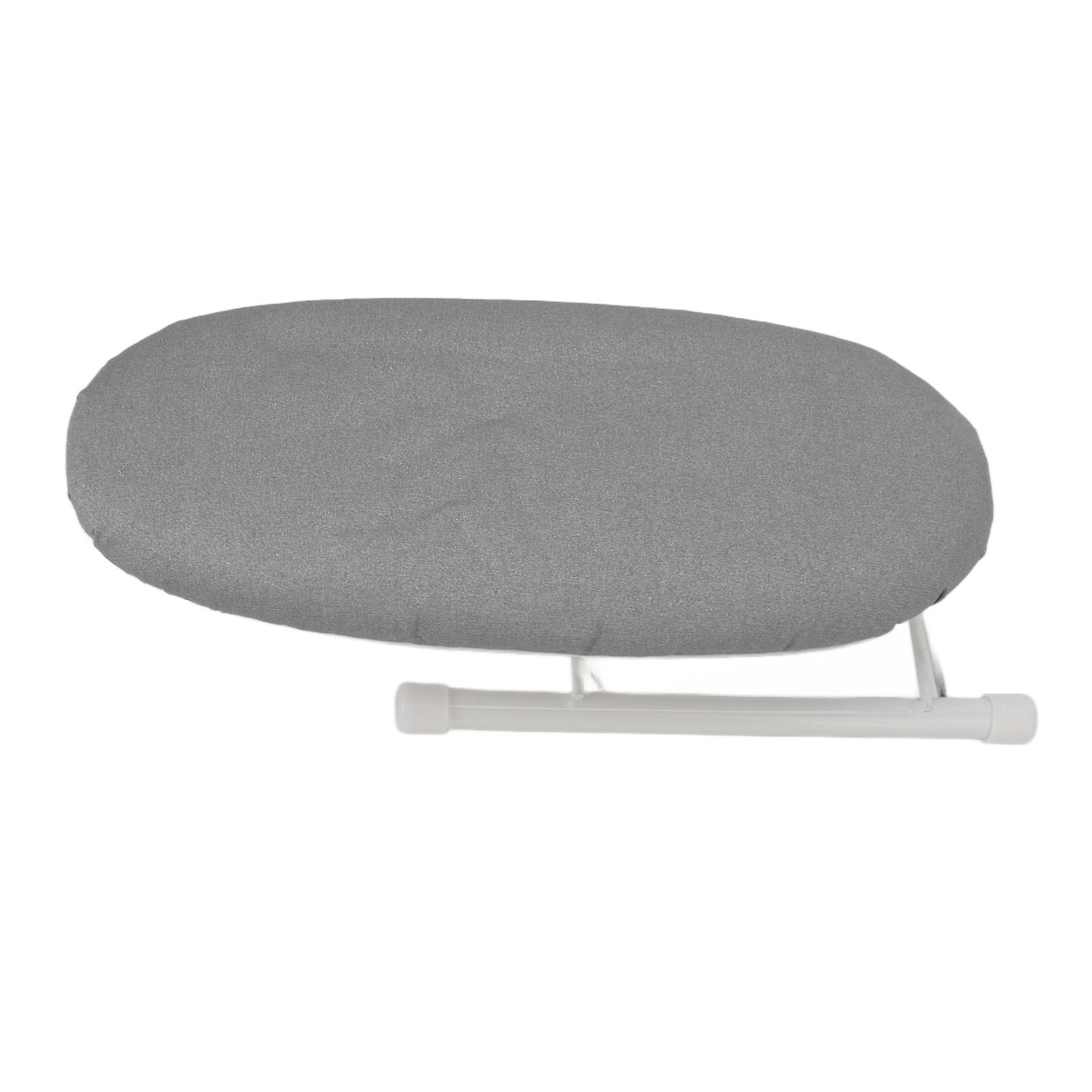 Tabletop Ironing Board Heat Resistant Foldable Portable Mini Ironing Board Clothes Ironing Accessories for Home Travel Grey