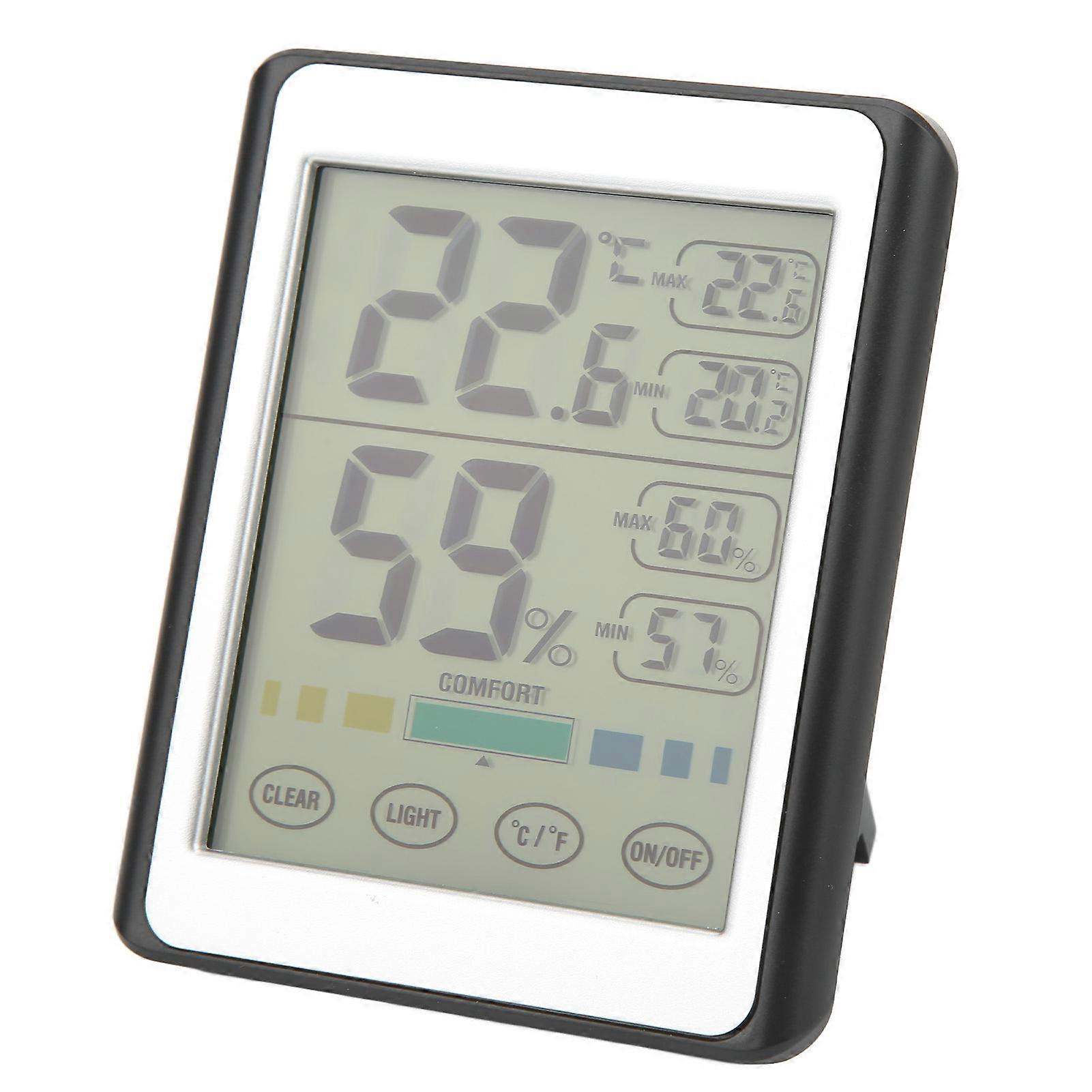 Touch Screen Electronic Temperature and Humidity Meter Indoor Digital Hygrometer CH?914