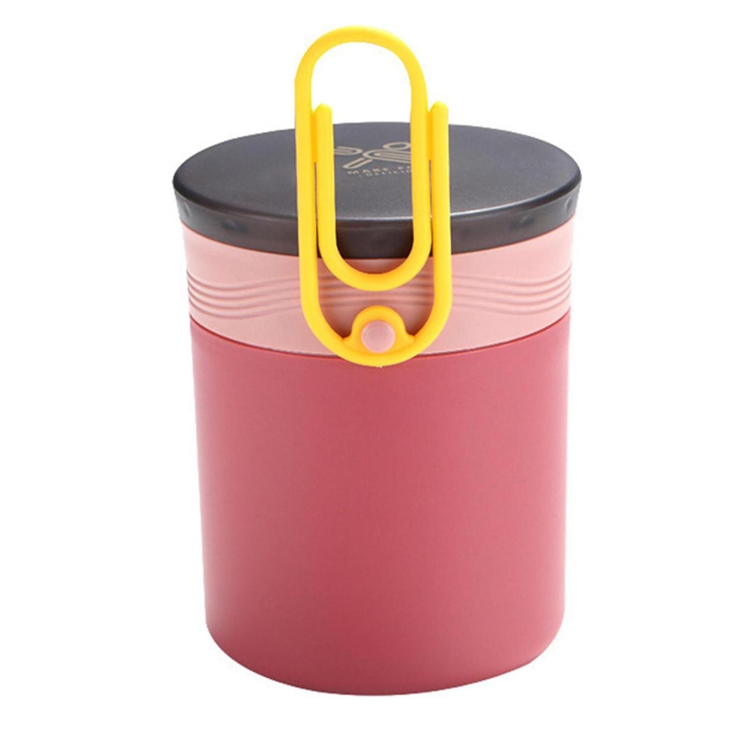 Red 450ml 304 Stainless Steel Portable Thermal Cup