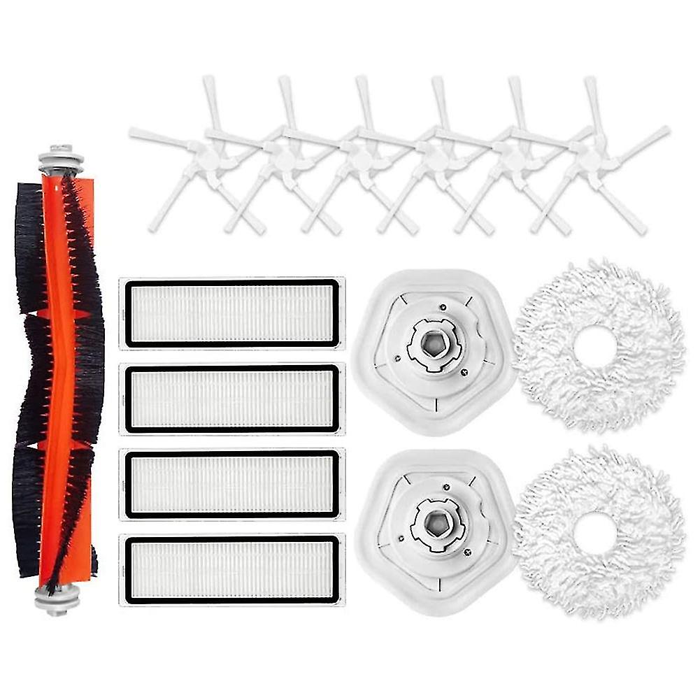 Main Side Brush Filter Mop Cloth Holder Mop For Xiaomi Dreame Bot W10