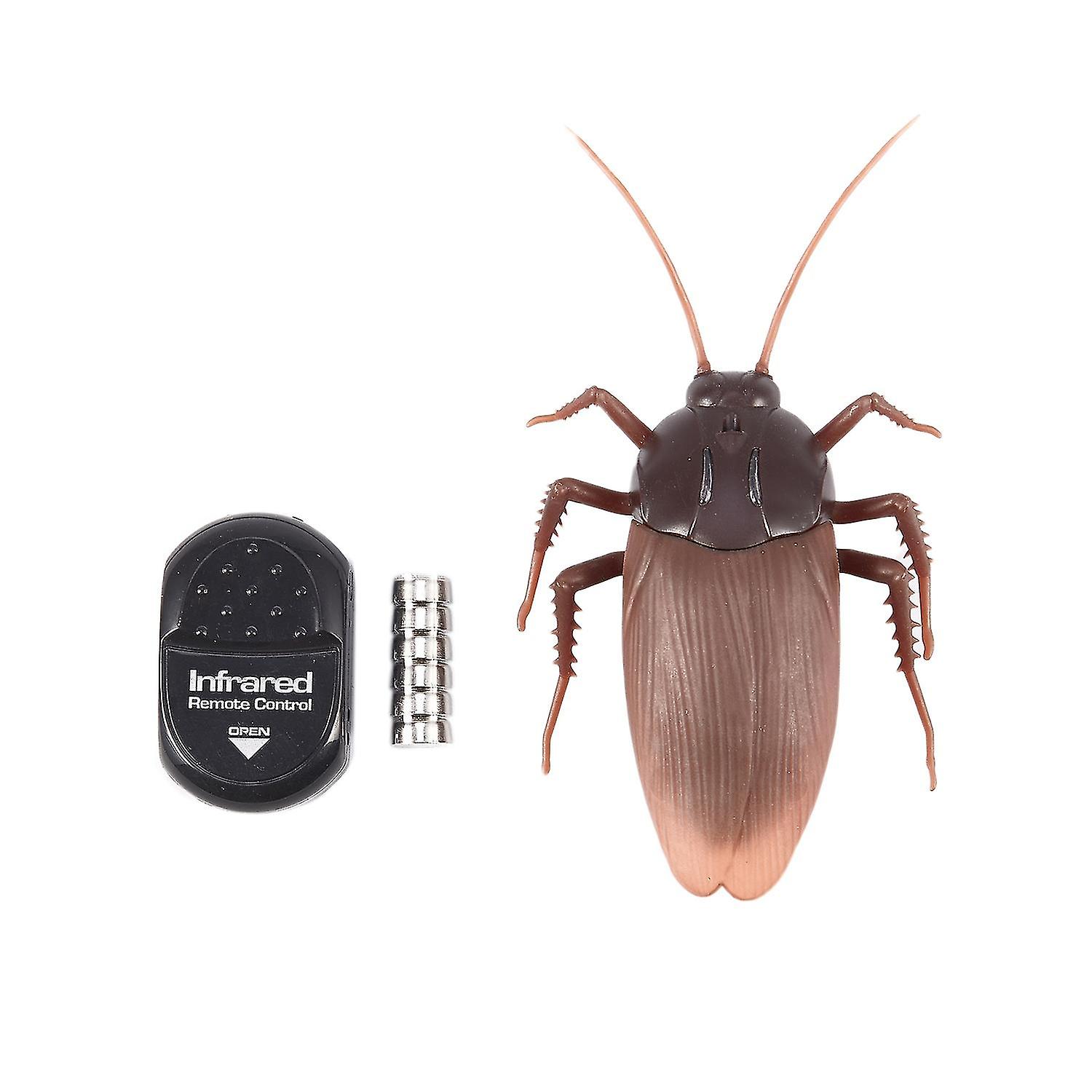 Topp infrarød fjernkontroll Mock Maur / / edderkopper RC Toy, mørk Brown-hy