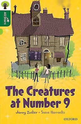 Oxford Reading Tree All Stars Oxford Level 12 The Creatures At Number 9 by Jonny Zucker Paperback Book