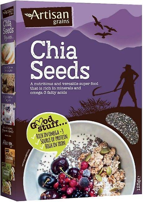 Artisan Grains Chia Seeds 125g x6