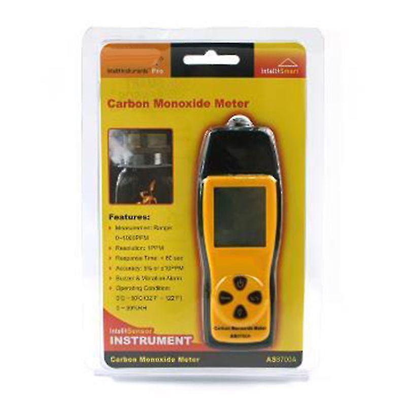As8700a Portable Co Gas Analyzers Handheld Carbon Monoxide Meter Tester