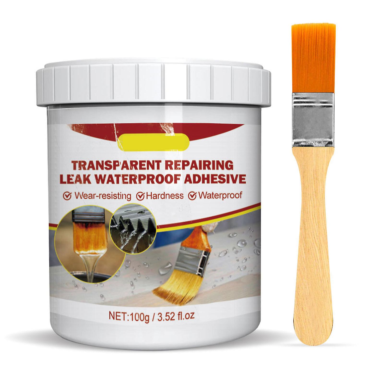 Ouitble Transparent Waterproof Coating Agent Leak Proof Insulating Rebrushed Shiny Sealant for Floor