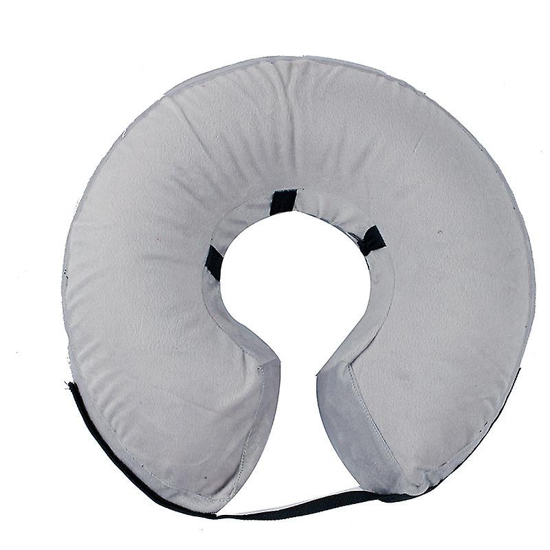 Pet Collar Elizabeth Ring Pvc Inflatable Bandana Removable And Washable Dog Anti-bite Ring