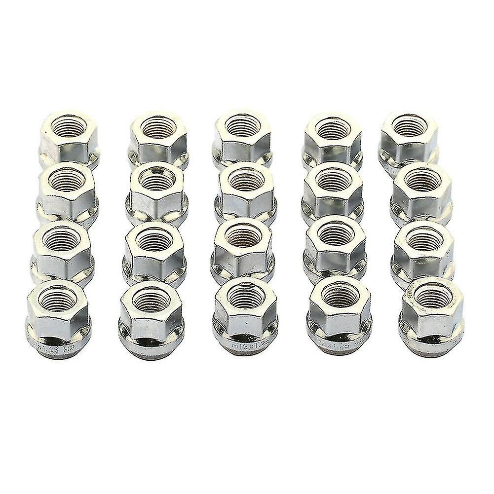 thumbnail image 2 of Silver State 32pc Chrome OEM Style Lug Nuts – For Dodge Ram 2500/3500, 9/16-18, 7/8 Hex, USA Made 2 of 5