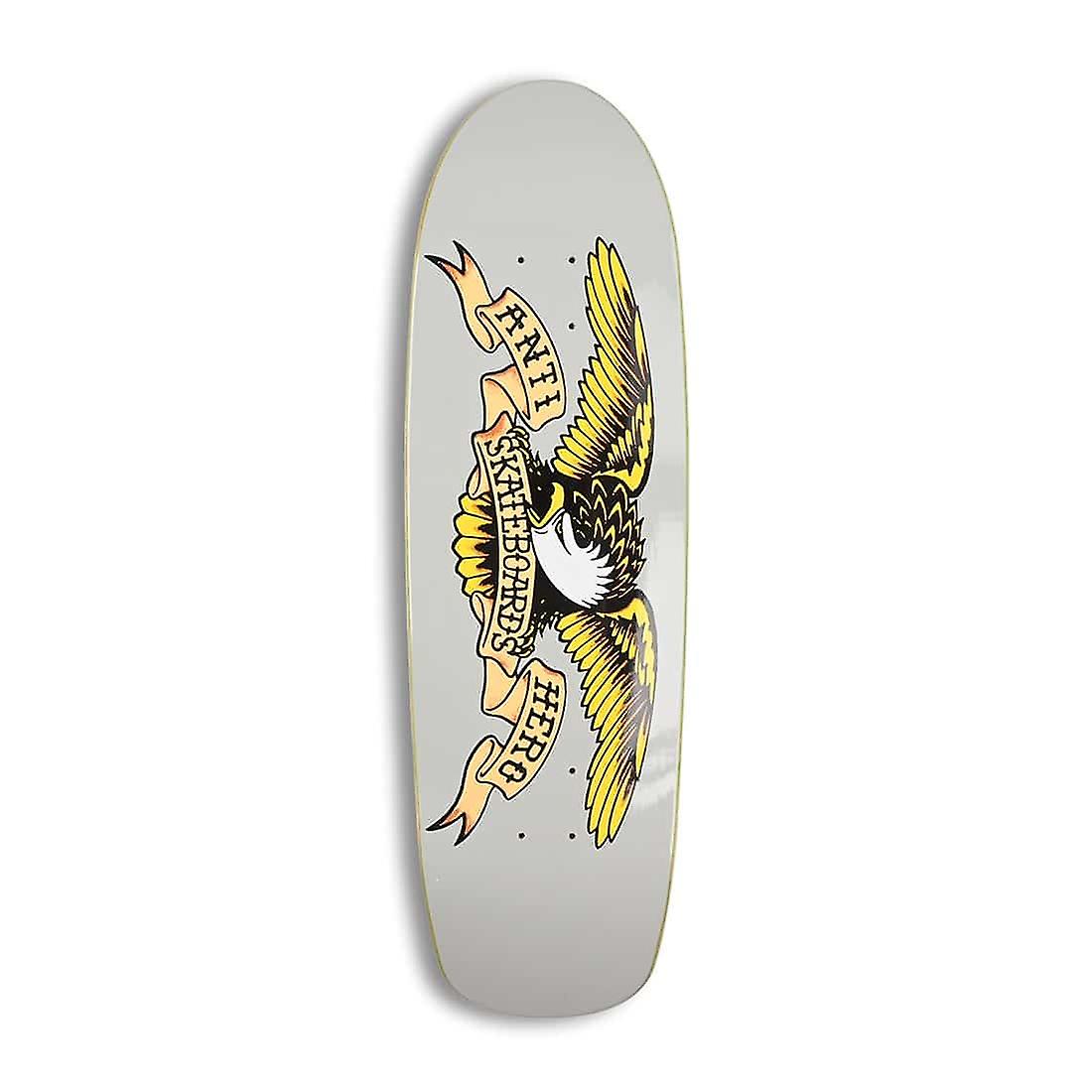 Anti Hero Eagle Genius 9.19" Skateboard Deck - Grey