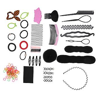 20pcs Hair Braiding Tool Set Styling Twists Plait Hairdressing Tool Hair Accessory